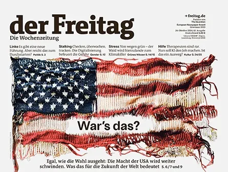 Cover der Freitag-Ausgabe 43/2024
