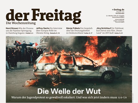 Cover der Freitag-Ausgabe 43/2026