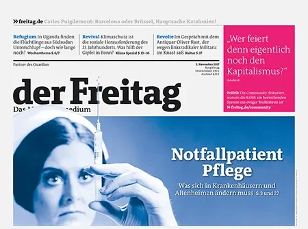 Cover der Freitag-Ausgabe 44/2017