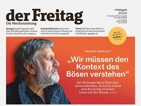Cover der Freitag-Ausgabe 44/2023