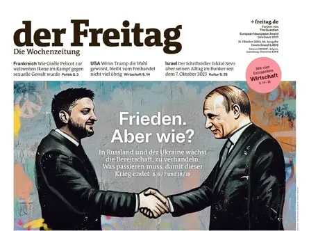 Cover der Freitag-Ausgabe 44/2024