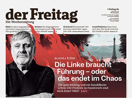 Cover der Freitag-Ausgabe 44/2026