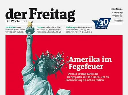 Cover der Freitag-Ausgabe 45/2020