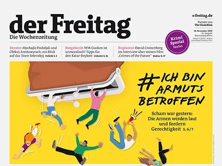 Cover der Freitag-Ausgabe 45/2022