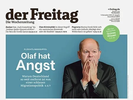 Cover der Freitag-Ausgabe 45/2023
