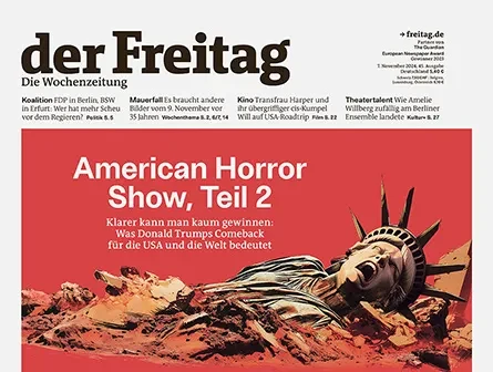 Cover der Freitag-Ausgabe 45/2024