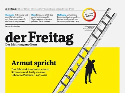 Cover der Freitag-Ausgabe 46/2018