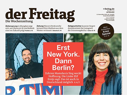Cover der Freitag-Ausgabe 46/2025