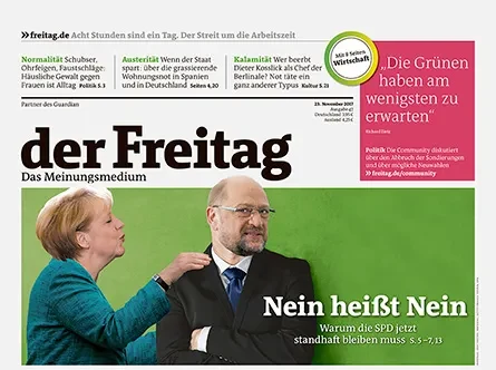 Cover der Freitag-Ausgabe 47/2017
