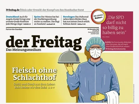 Cover der Freitag-Ausgabe 48/2017