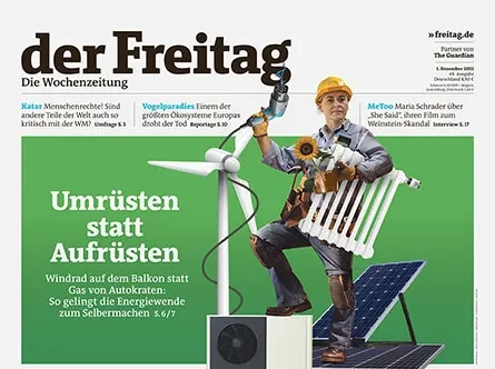 Cover der Freitag-Ausgabe 48/2022
