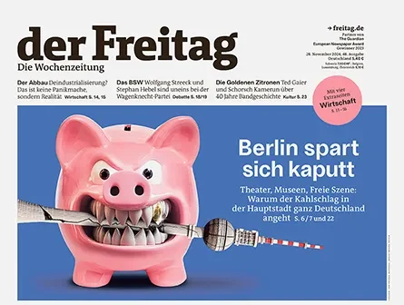 Cover der Freitag-Ausgabe 48/2024