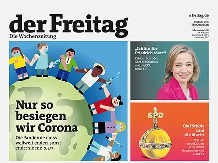 Cover der Freitag-Ausgabe 49/2021