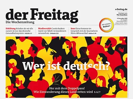 Cover der Freitag-Ausgabe 49/2022