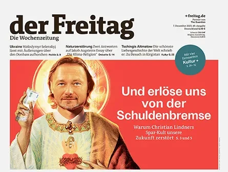 Cover der Freitag-Ausgabe 49/2023