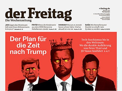 Cover der Freitag-Ausgabe 49/2025