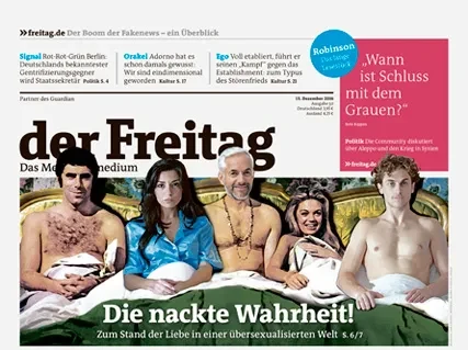 Cover der Freitag-Ausgabe 50/2016
