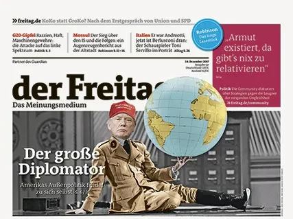 Cover der Freitag-Ausgabe 50/2017