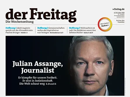 Cover der Freitag-Ausgabe 50/2019