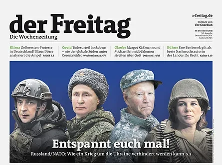 Cover der Freitag-Ausgabe 50/2021