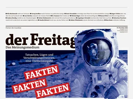 Cover der Freitag-Ausgabe 51/2016