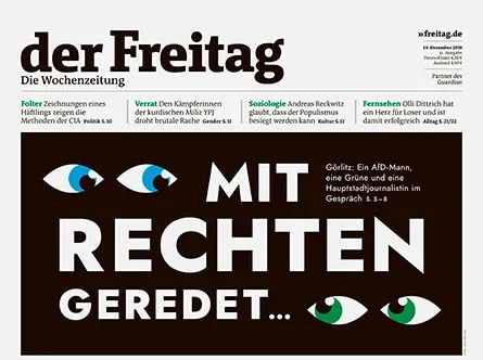 Cover der Freitag-Ausgabe 51/2019