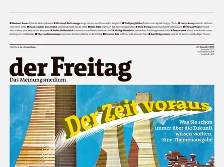 Cover der Freitag-Ausgabe 52/2015