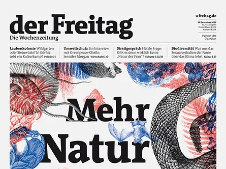 Cover der Freitag-Ausgabe 52/2020