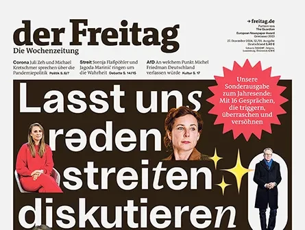 Cover der Freitag-Ausgabe 52/2024