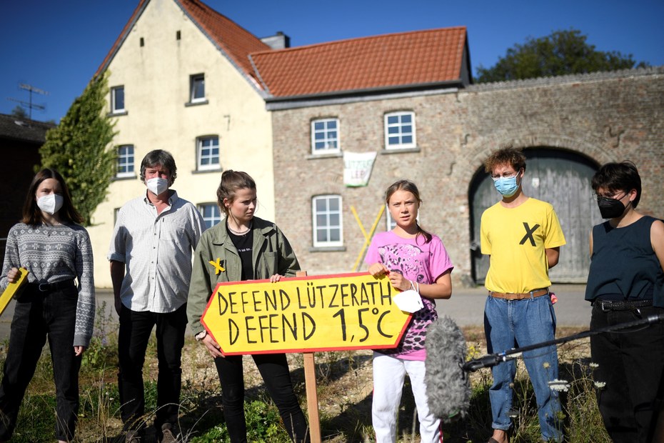 Lützerath: Ein Zentrum der deutschen Klimabewegung – selbst Greta Thunberg war schon da