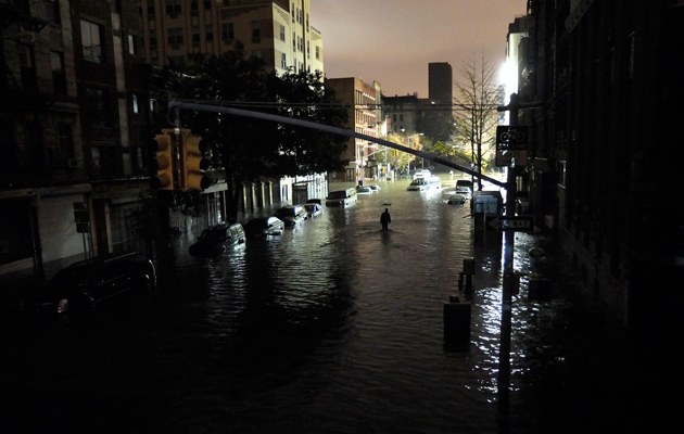 Immer wieder mal bedroht: Gerade hat die Stadt den Wirbelsturm Sandy überlebt