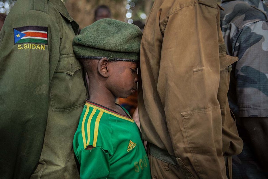 Weltweit gibt es derzeit 250.000 bis 500.000 Kindersoldaten