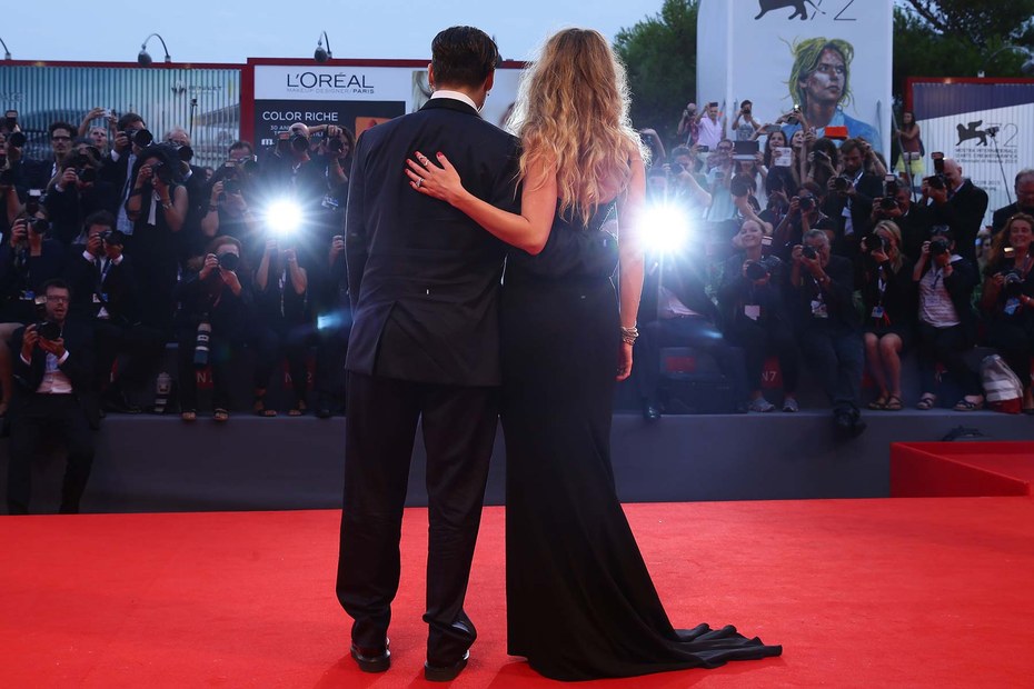 Johnny Depp und Amber Heard bei den Filmfestspielen in Venedig. 2015 schien noch alles in Ordnung