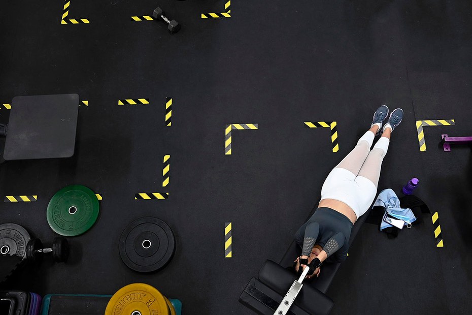 Planquadrate sind was für Weicheier: Fitnessstudio in Mexico City