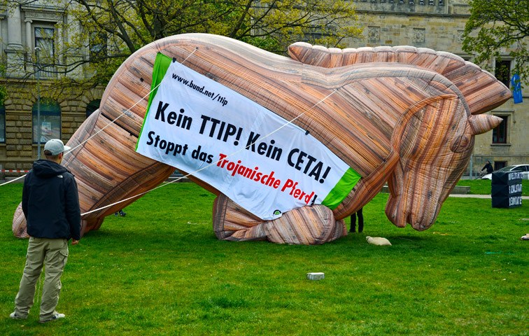 CETA-Gegner sagen, die Ratifizierung sei ein Langstreckenlauf