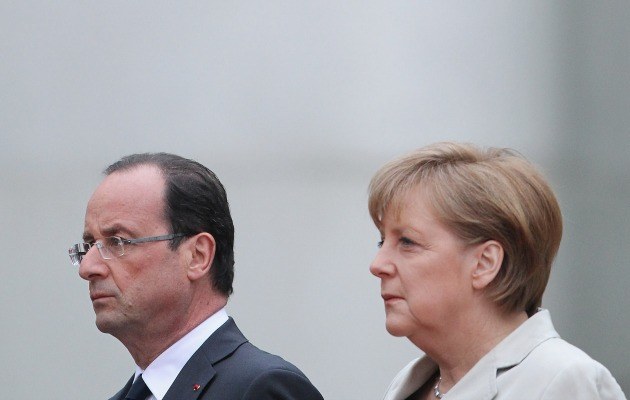 Unter Druck: Hollande steckt in der Klemme