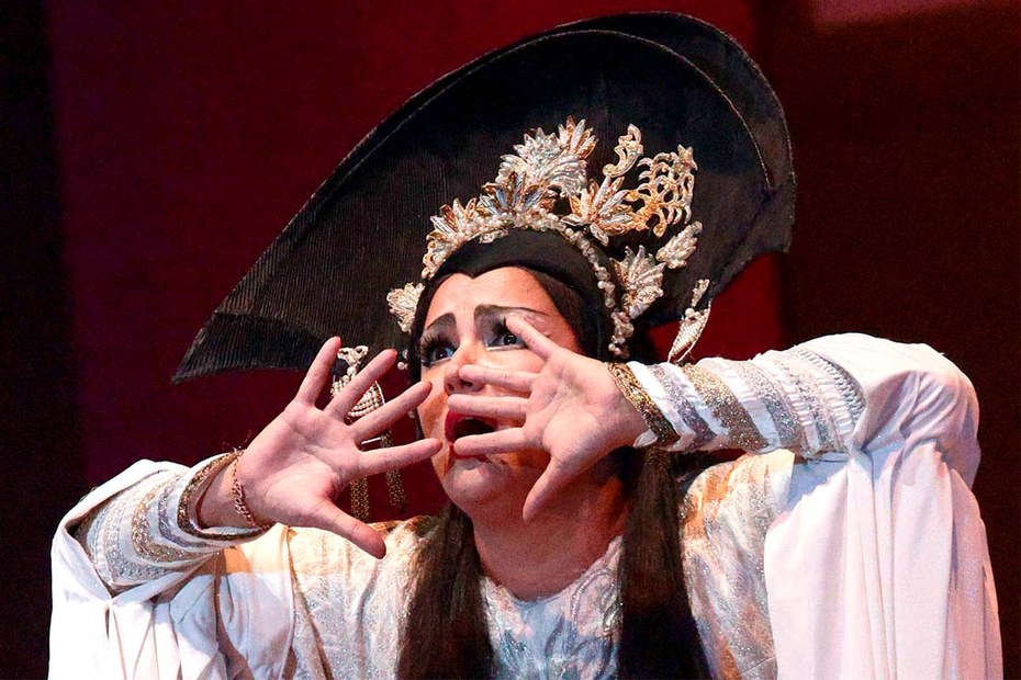 Anna Netrebko als Prinzessin Turandot in Moskau