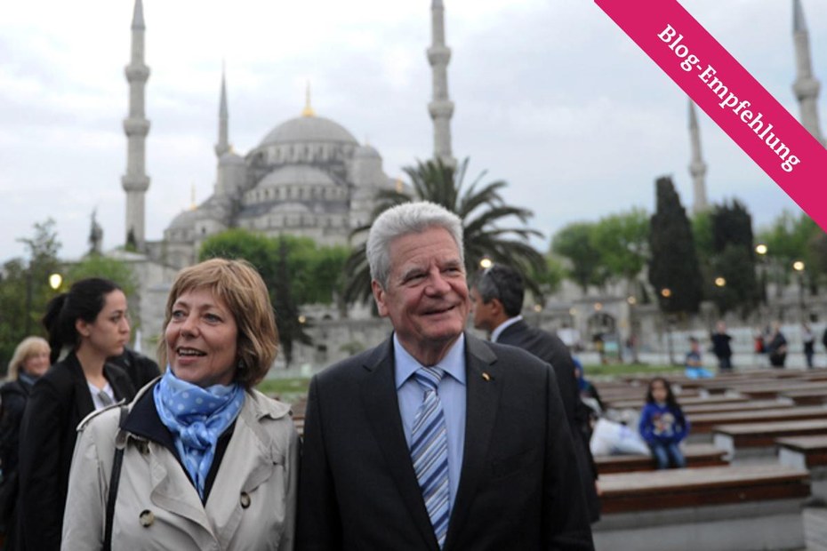 Klartext-Bundespräsident Gauck mit seiner Lebensgefährtin Daniela Schadt in der Türkei 
