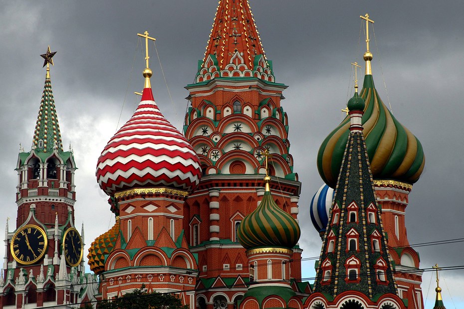 Wo man hinsieht, Geschichte: Basilius-Kathedrale in Moskau
