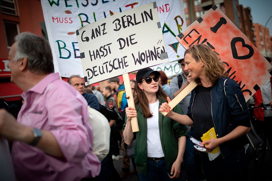 Andere würden sagen, dass die gemütlichen Berliner zum Hass gar nicht fähig sind