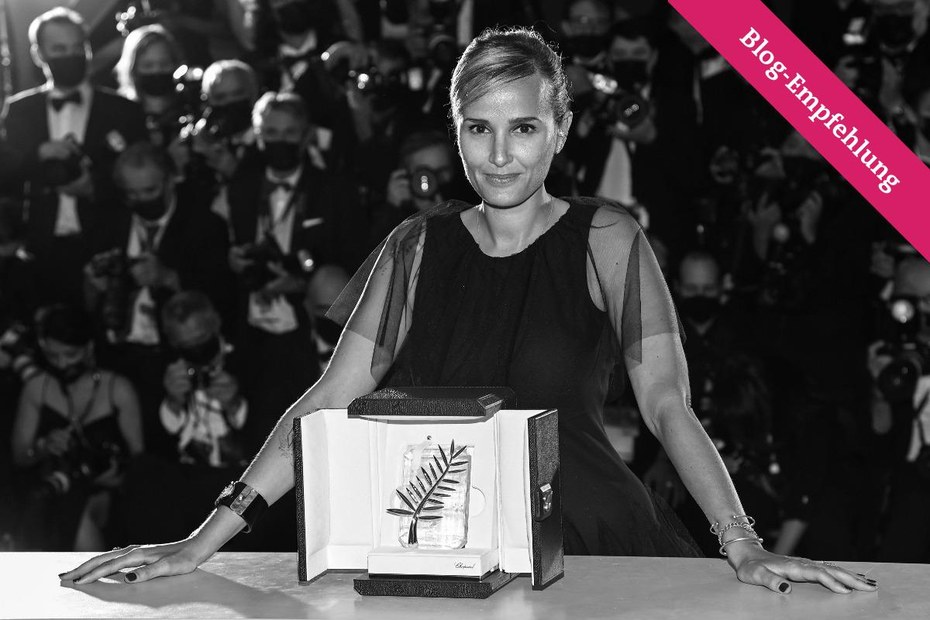 Julia Ducournau wurde für „Titane“ beim Festival in Cannes Palme mit der goldenen Palme ausgezeichnet.