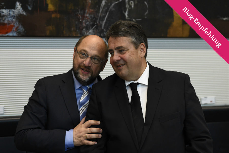 Martin Schulz und Sigmar Gabriel: Sozialdemokraten, die agieren als seien sie die besseren Neoliberalen