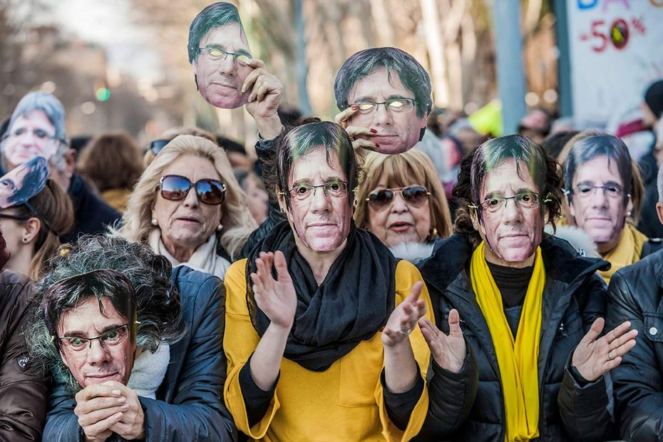 Carles Puigdemont scheint sich als Regionalpräsident überlebt zu haben, nicht aber als Phantom