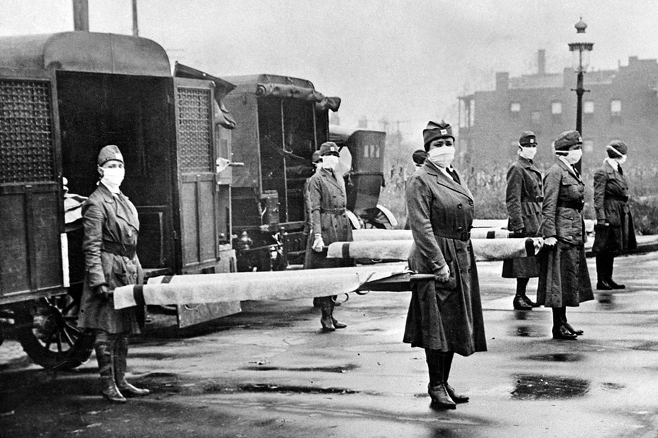 St. Louis 1918: Das Rote Kreuz im Einsatz