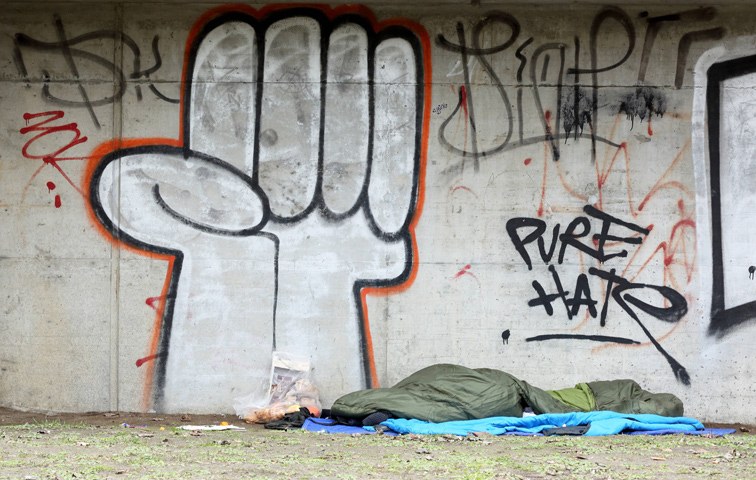 Die Zahl der Obdachlosen wird auf 39.000 geschätzt, ein 50-prozentiger Anstieg im Vergleich zum Jahr 2012