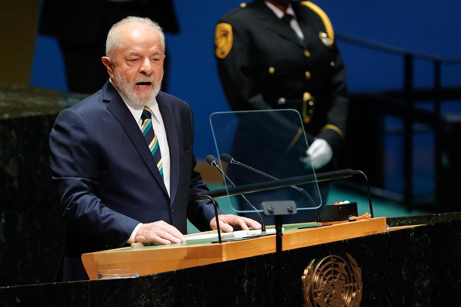 Der brasilianische Präsident Lula da Silva auf der UN-Vollversammlung
