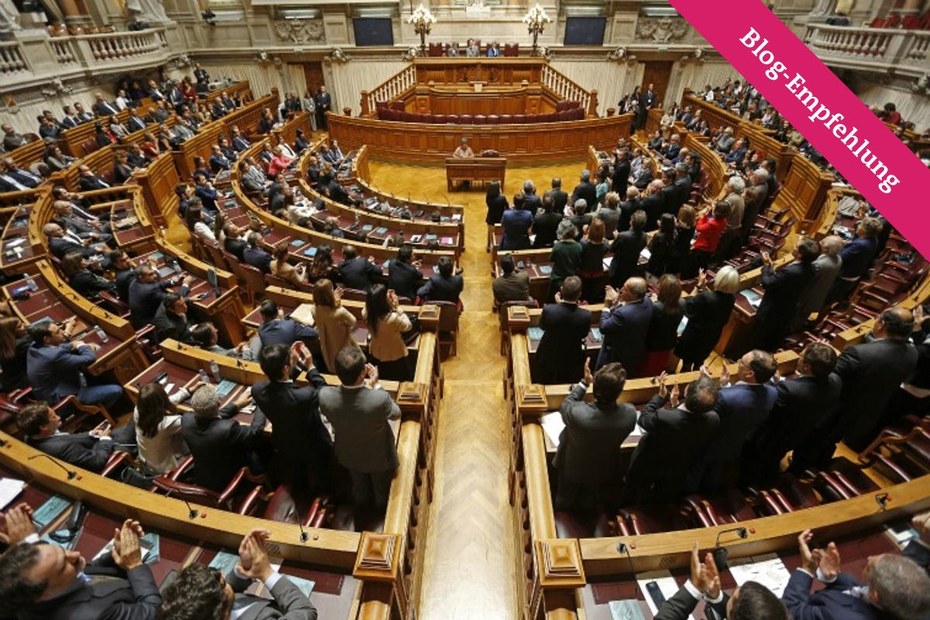 Das neu gewählte Parlament in Lissabon