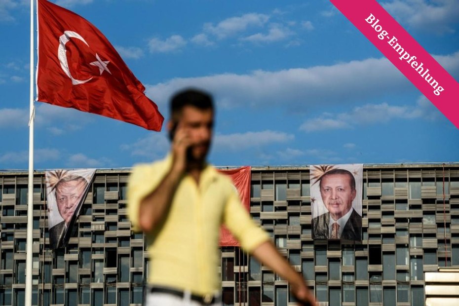 Allgegenwärtig: Recep Tayyip Erdoğan