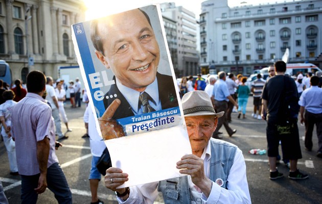 Traian Basescu darf wieder im Bukarester Schloss Cotroceni residieren