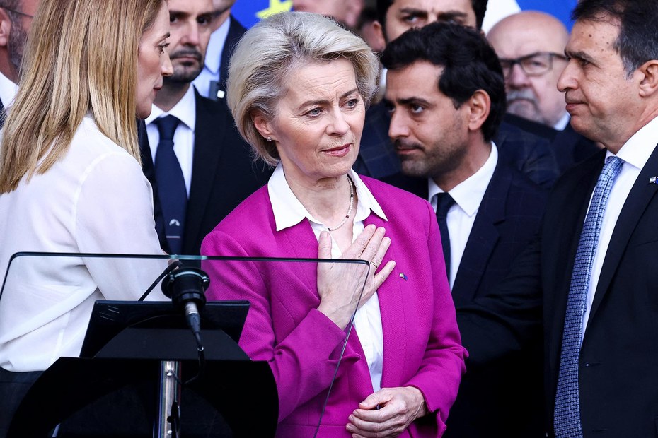 EU-Kommissionspräsidentin Ursula von der Leyens Betroffenheit gilt nur einer der zwei Parteien im Nahost-Konflikt